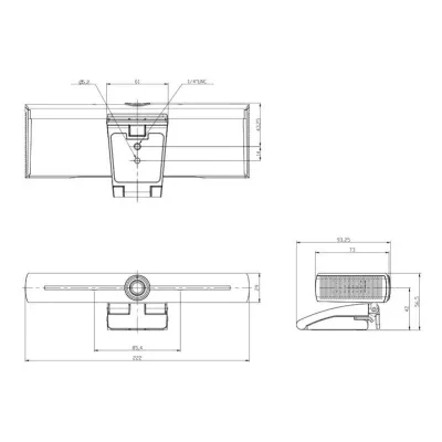 Камера для видеоконференцсвязи Prestel 4K-F2U3W фото в интернет-магазине region-int.ru