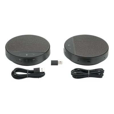 Беспроводные спикерфоны (2 шт) с USB 2.0 и Bluetooth Lideo SPC-72B фото в интернет-магазине region-int.ru