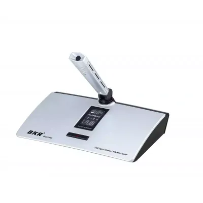 Микрофонный пульт делегата беспроводной clevermic BKR WCS-205D (микрофон 140 мм) Silver