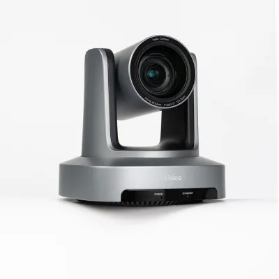 Камера 4K для видеоконференций, 12x оптический зум, 70.28°, NDI, серебристая, Lideo PTZ-4K12PN фото в интернет-магазине region-int.ru