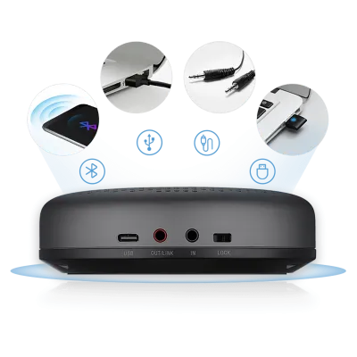 Bluetooth-спикерфон eMeet Luna Black (Чёрный) фото в интернет-магазине region-int.ru