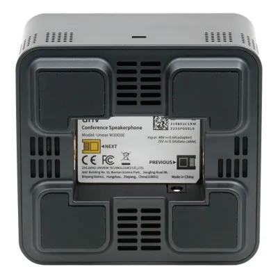 Спикерфон, захват голоса 4-5 м, динамик 3 Вт UNV Unear M3000E фото в интернет-магазине region-int.ru