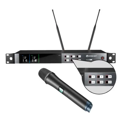 Приемник 2-х канальный, true diversity, независимые выходы XLR3, Relacart EZ.Mi2