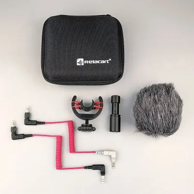 Однонаправленный накамерный микрофон Relacart MU1