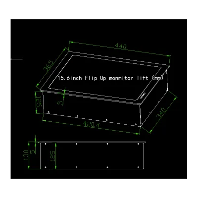 Раскладной монитор CleverMic FUM156 (FullHD, 15,6")