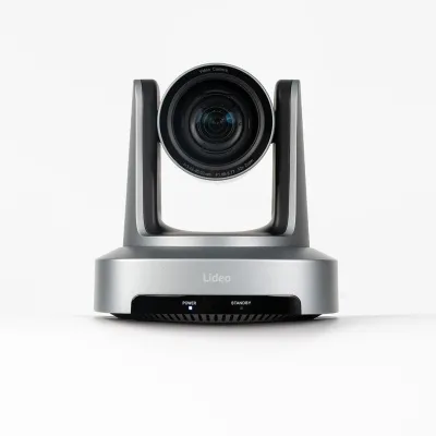 Камера 4K для видеоконференций, 12x оптический зум, 70.28°, NDI, серебристая, Lideo PTZ-4K12PN фото в интернет-магазине region-int.ru