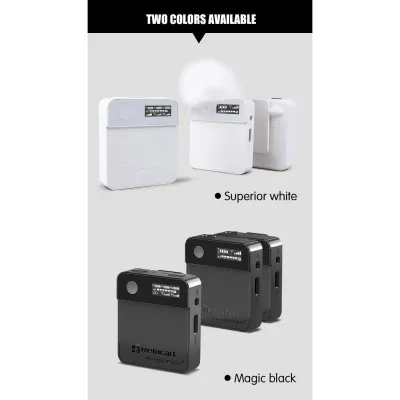 Двухканальный беспроводной микрофон с OLED-дисплеем Relacart Mi2