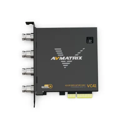 Плата видеозахвата AVMATRIX VC41 4CH 3G-SDI PCIE