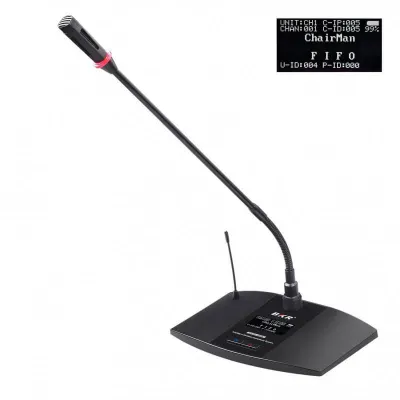 Микрофонный пульт председателя беспроводной clevermic BKR WCS-200C