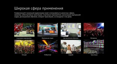 Видеомикшер AVMATRIX VS0601U компактный 6CH SDI USB