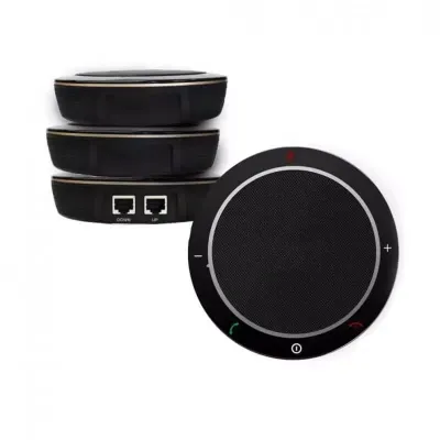 Комплект из 4-х спикерфонов CleverMic SP2 Chain (1 master + 3 slave) фото в интернет-магазине region-int.ru