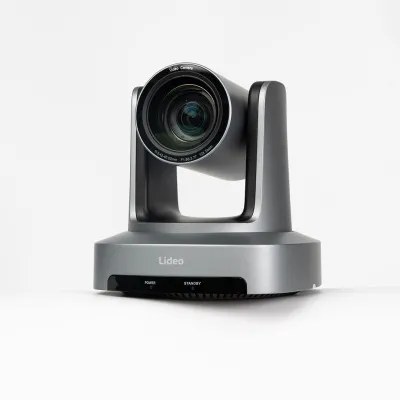 Камера 4K для видеоконференций, 12x оптический зум, 70.28°, NDI, серебристая, Lideo PTZ-4K12PN фото в интернет-магазине region-int.ru
