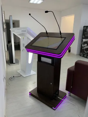 Интерактивная трибуна White Stripes Minimal 21.5