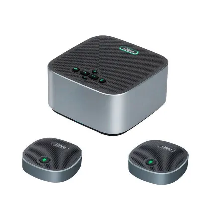 Беспроводной спикерфон с 2-я внешними проводными микрофонами Lideo SPC-5M фото в интернет-магазине region-int.ru