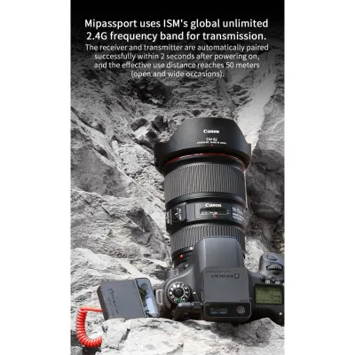 Одноканальный беспроводной микрофон с OLED-дисплеем Relacart Mi1